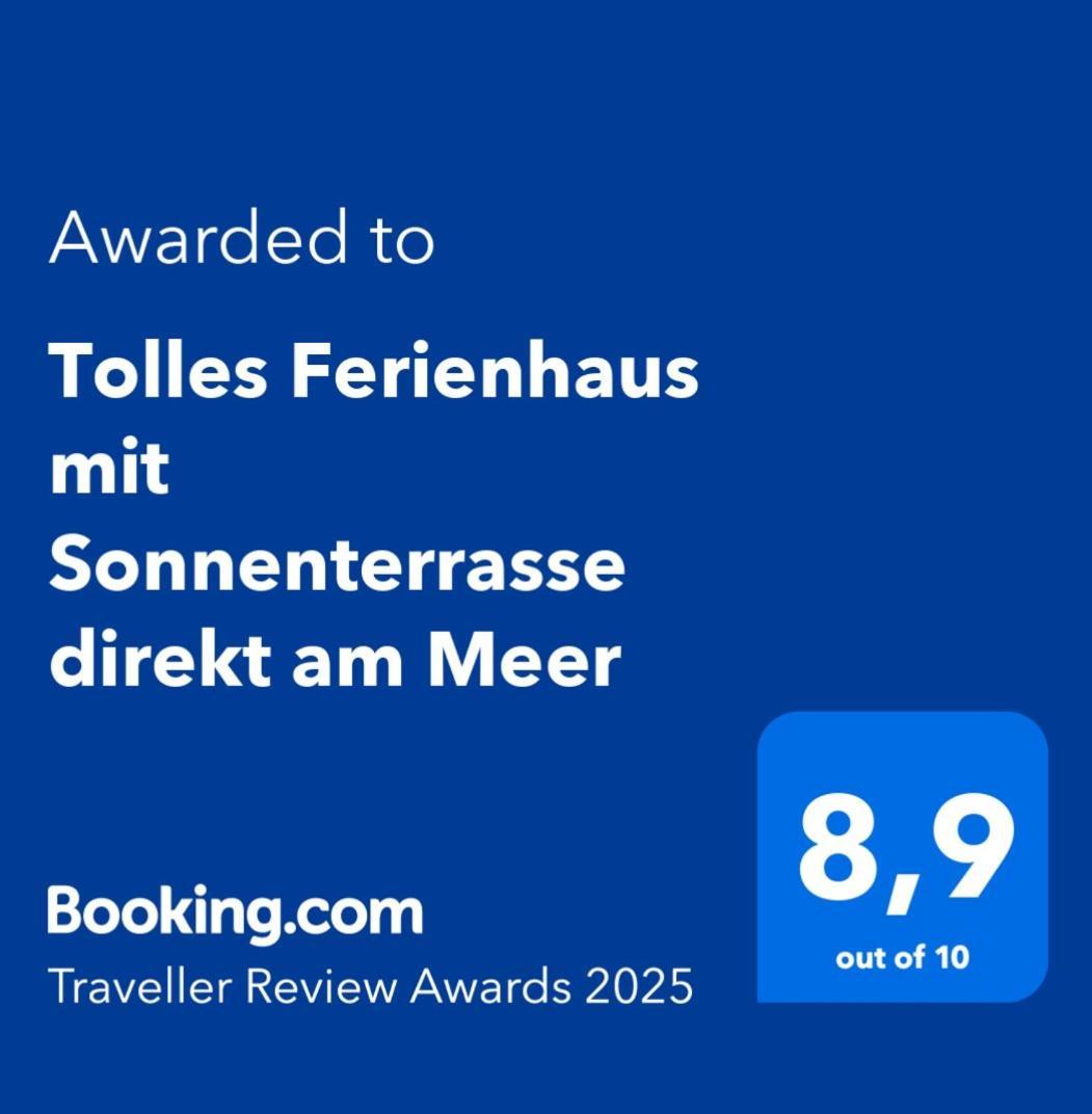 Tolles Ferienhaus Mit Sonnenterrasse Direkt Am Meer Isla Cristina Exteriör bild